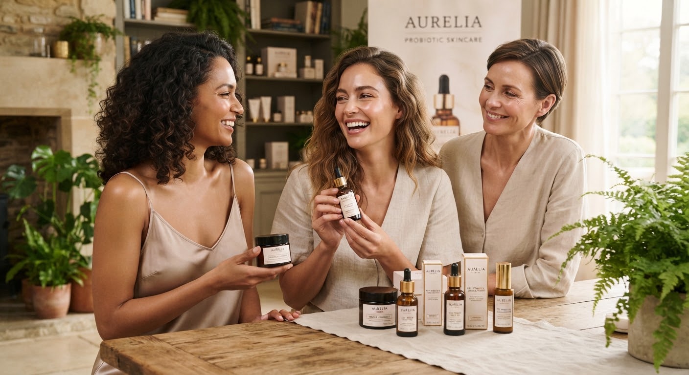 Aurelia Skincare marka kampanyası